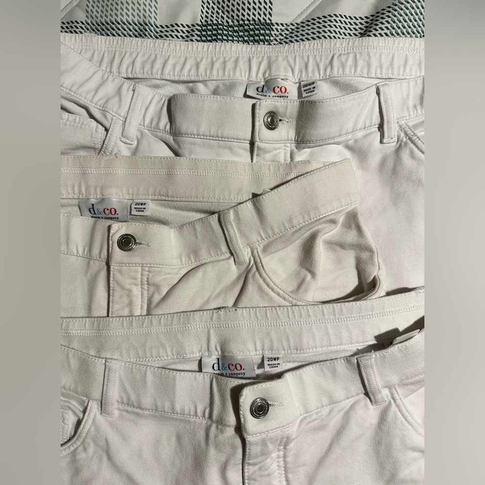 3 Pair Bundle D&Co Women's Pants